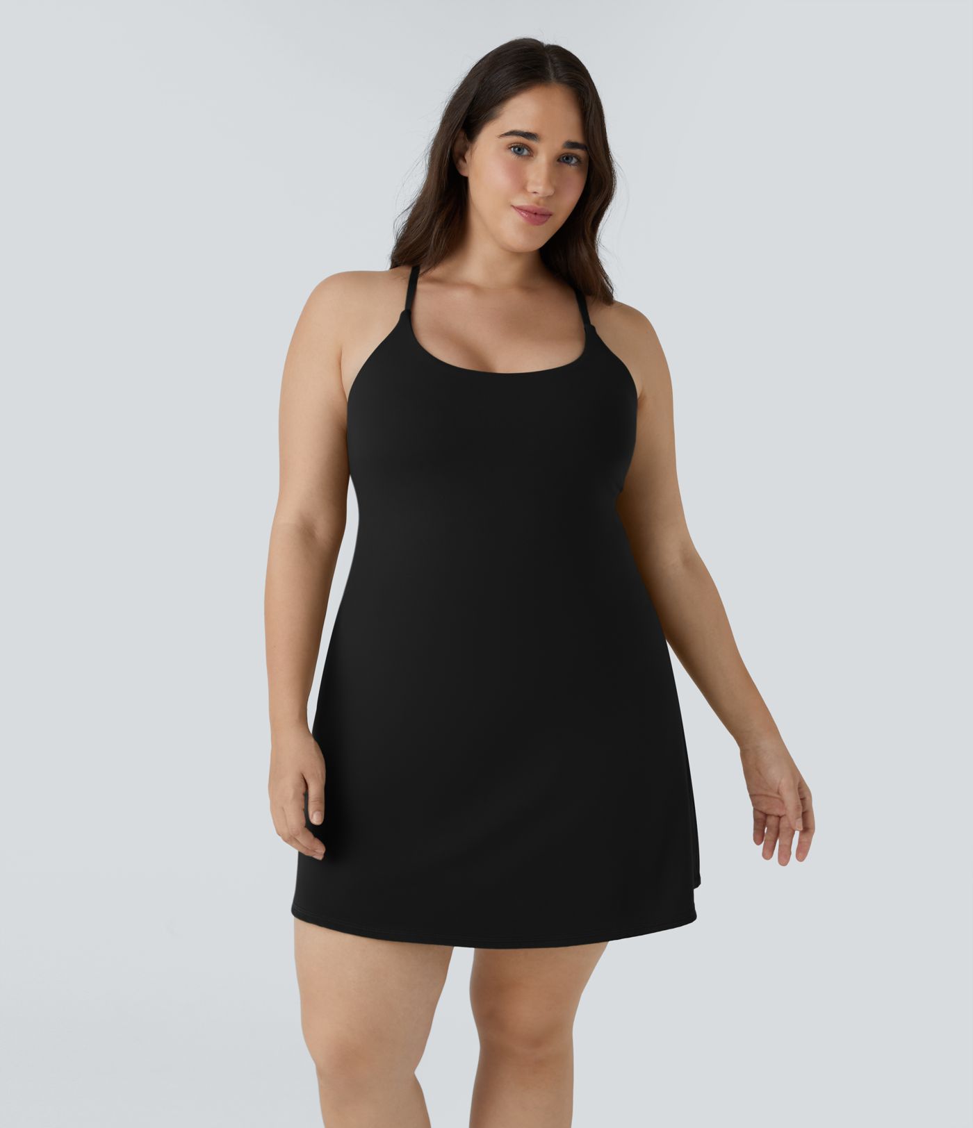 Everyday SoftlyZero™ Plush Plus Size Dress-Wannabe