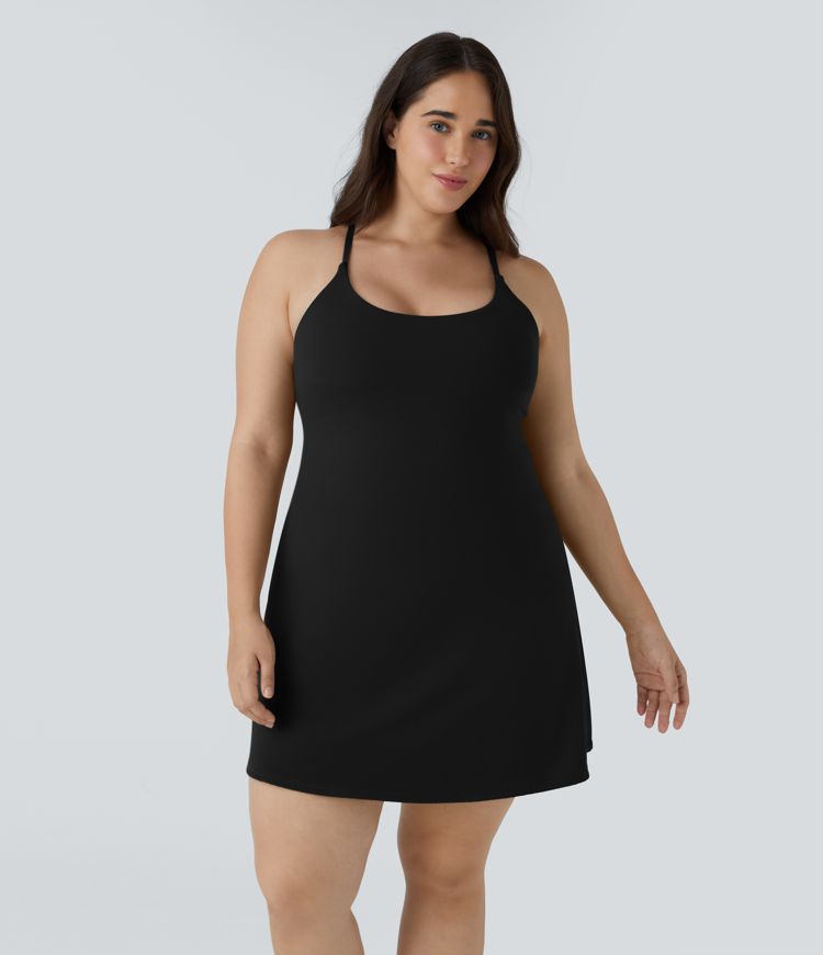 Everyday Softlyzero™ Plush Plus Size Dress-Wannabe