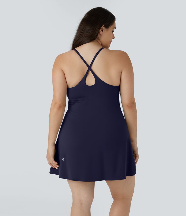 Everyday Softlyzero™ Plush Plus Size Dress-Wannabe