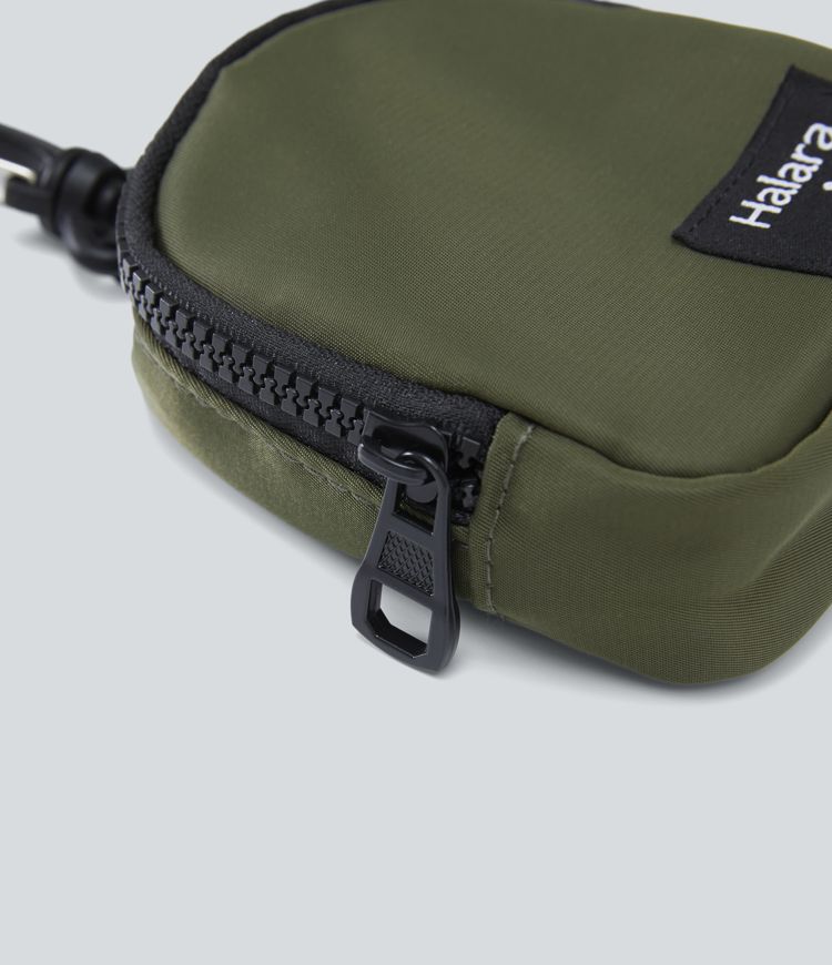 Monedero nailon cremallera logotipo Halara