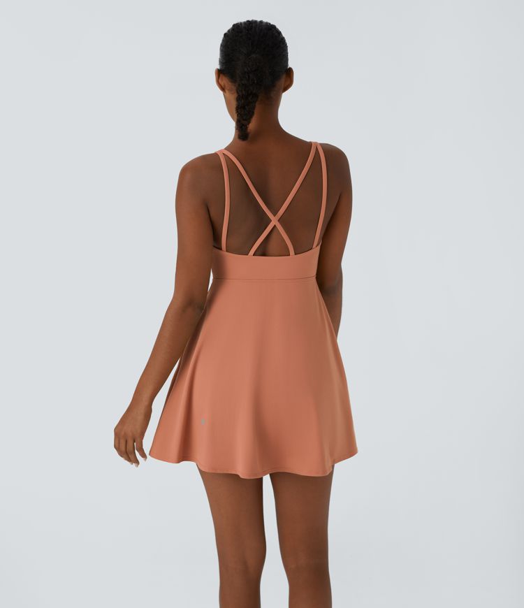 SoftlyZero™ Plush 2-Piece Pocket Dance Active Dress