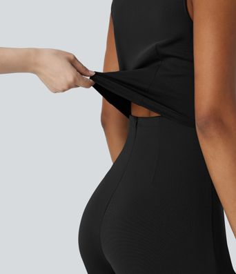 Combinaison de Travail Sans Manches avec Ceinture et Poches - Édition Facile