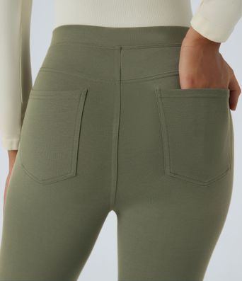Halara Flex™ High Waisted Pocket Slim Work Pants Halara Flex™ High Waisted Pocket Slim Work Pants