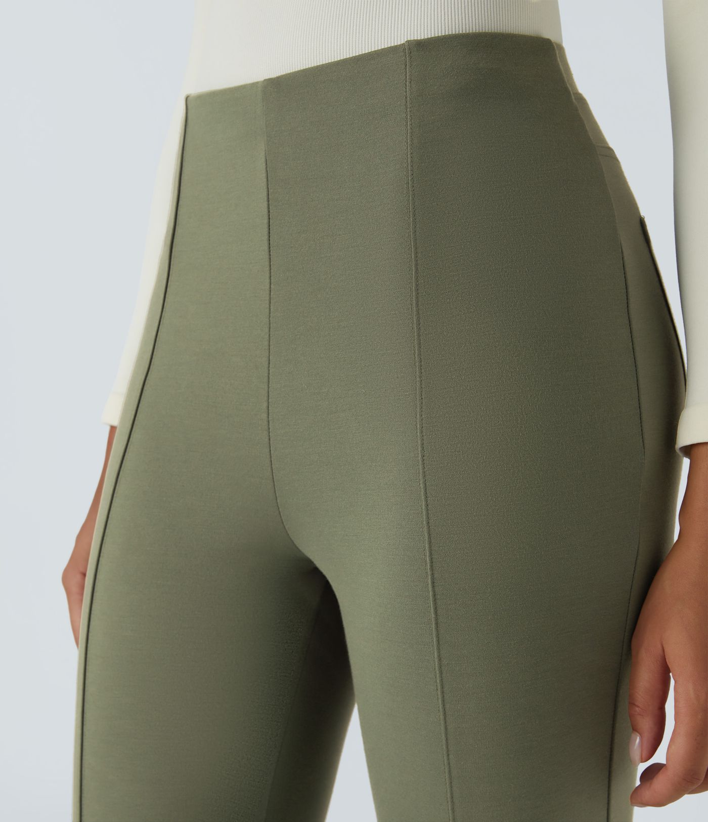 Halara Flex™ High Waisted Pocket Slim Work Pants Halara Flex™ High Waisted Pocket Slim Work Pants