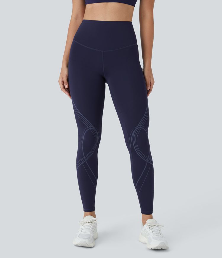 Legging sculptant taille haute avec effet push-up galbant et maintien ventral, séchage rapide
