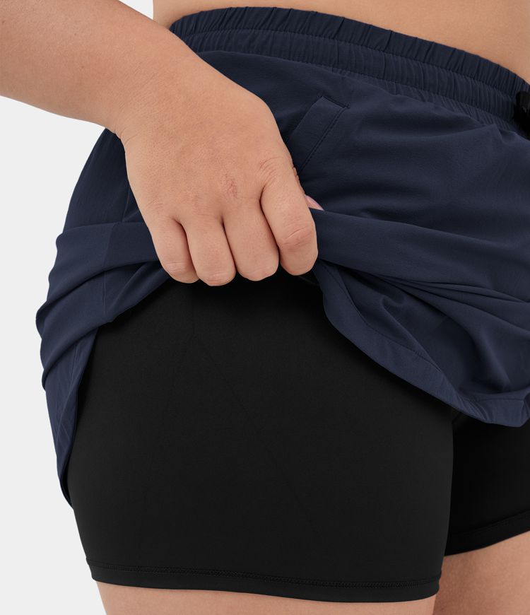 Falda de golf 2 en 1 Everyday de talla grande - Serenity