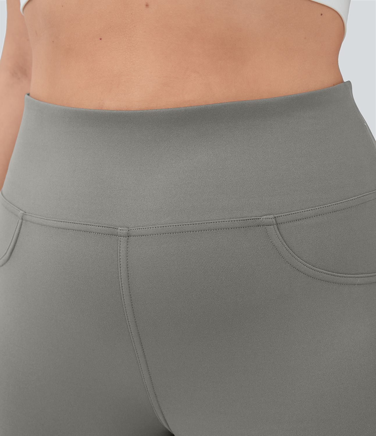 DayStretch High Waisted Pocket Flare Yoga Plus Size Leggings