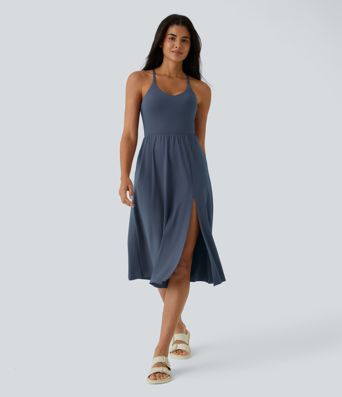 Everyday Midi Chill Dress-La Land Everyday Midi Chill Dress-La Land