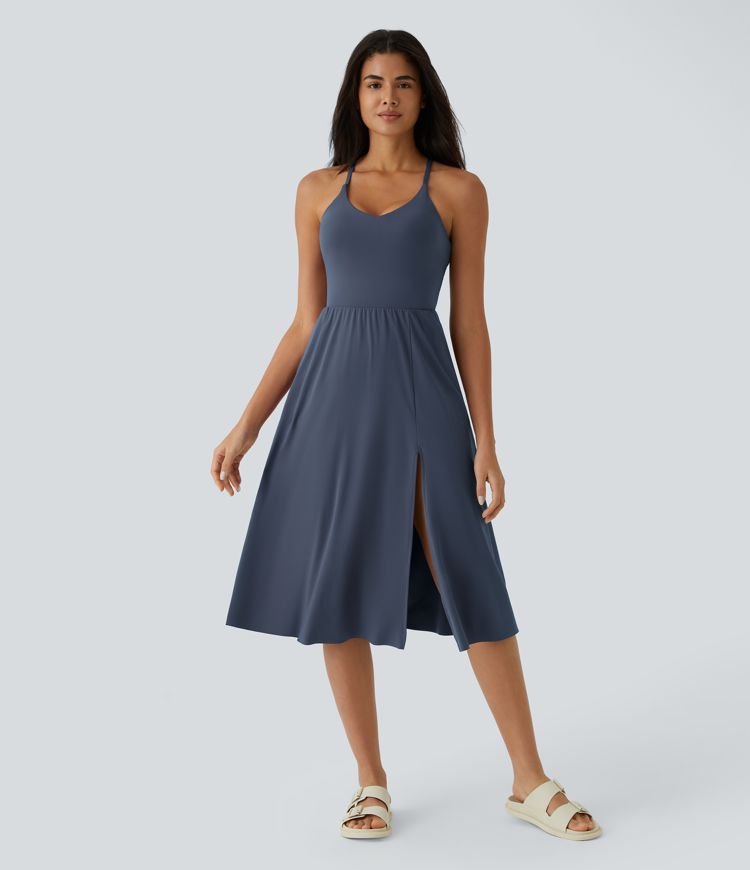 Everyday Midi Chill Dress-La Land Everyday Midi Chill Dress-La Land
