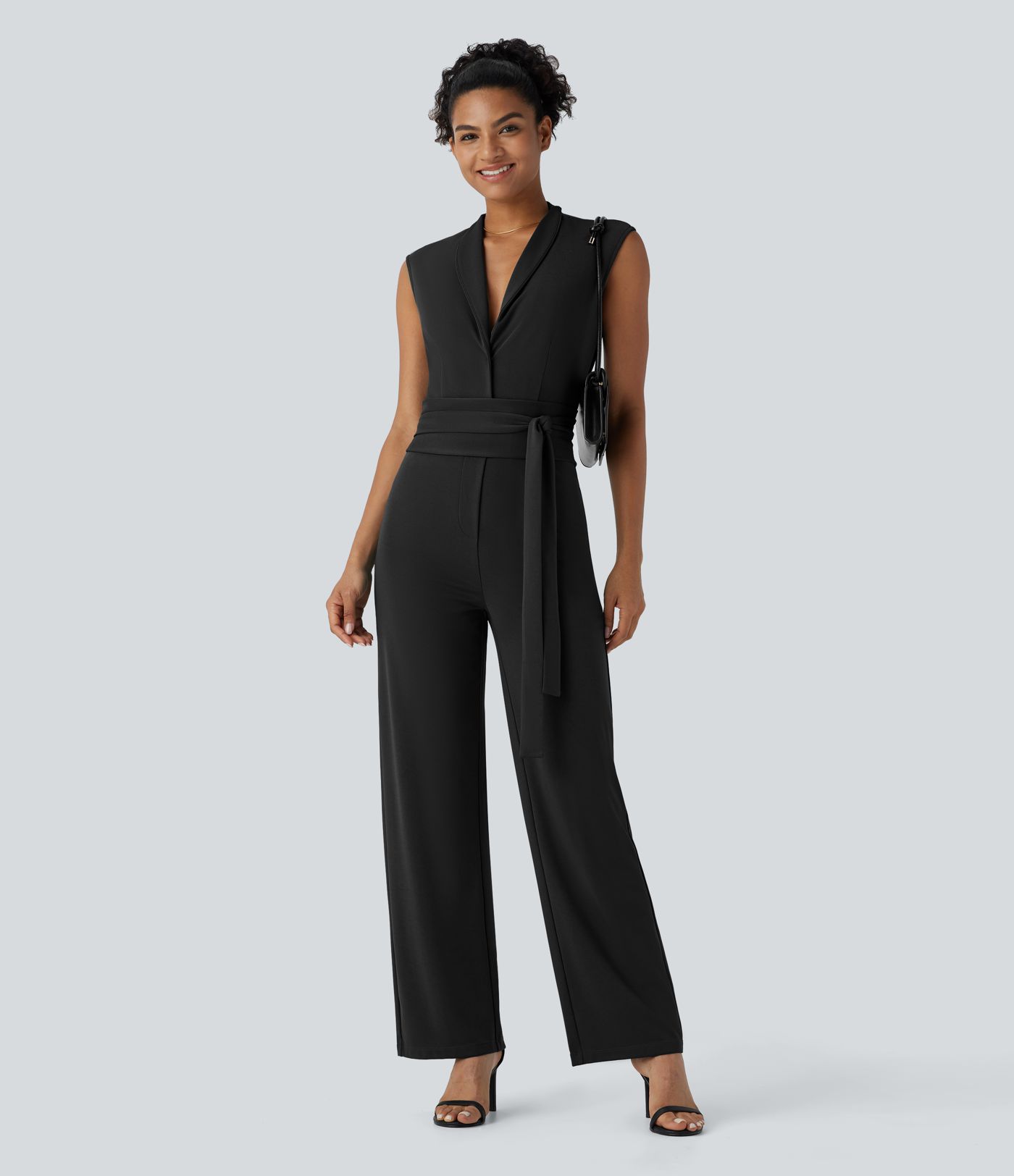 Combinaison de Travail Sans Manches avec Ceinture et Poches - Édition Facile