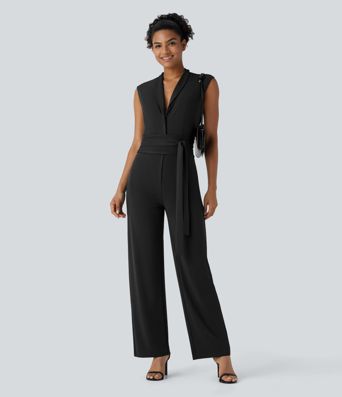 Combinaison de Travail Sans Manches avec Ceinture et Poches - Édition Facile