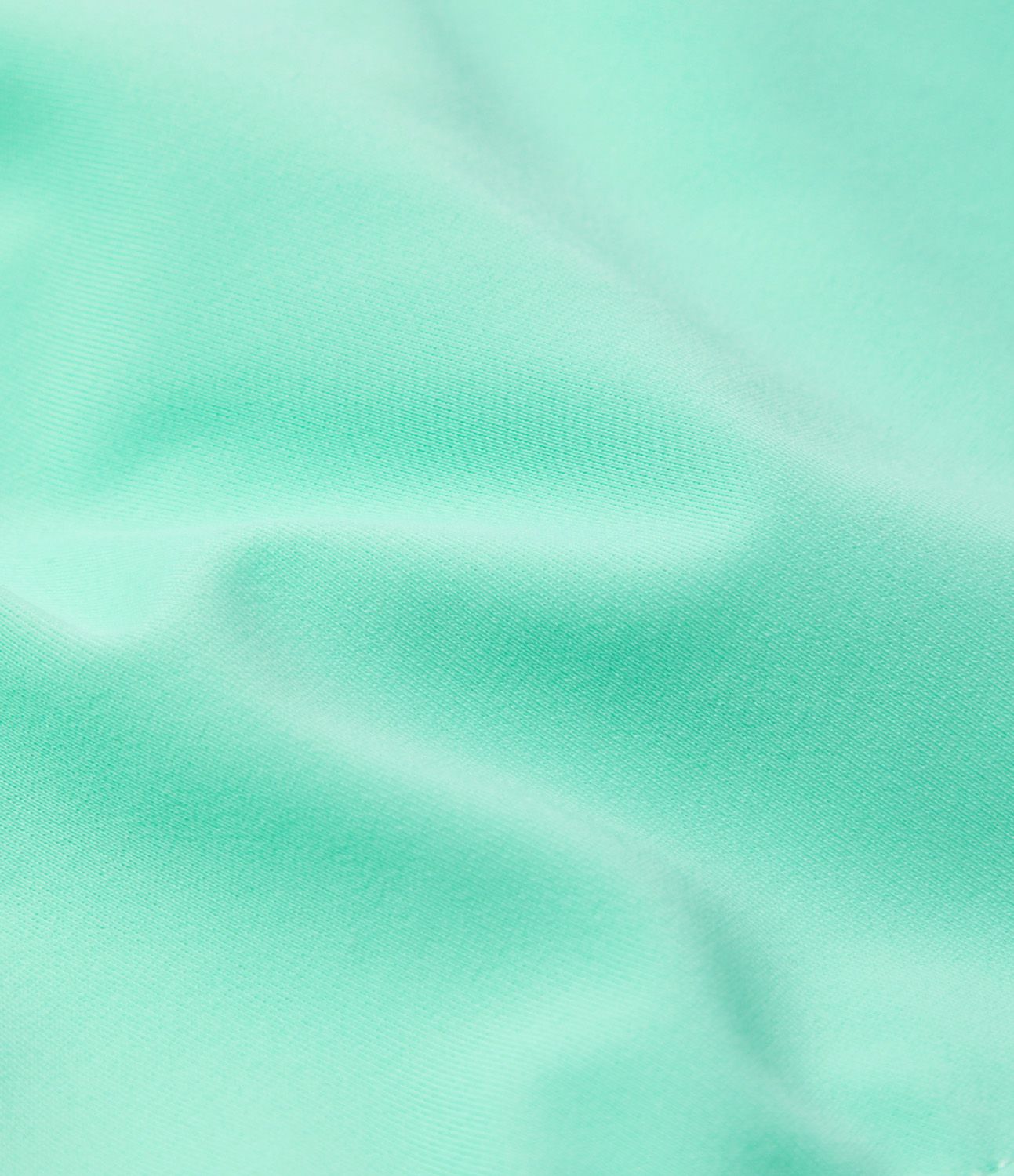 Solid U Neck Bikini Top Swimsuit