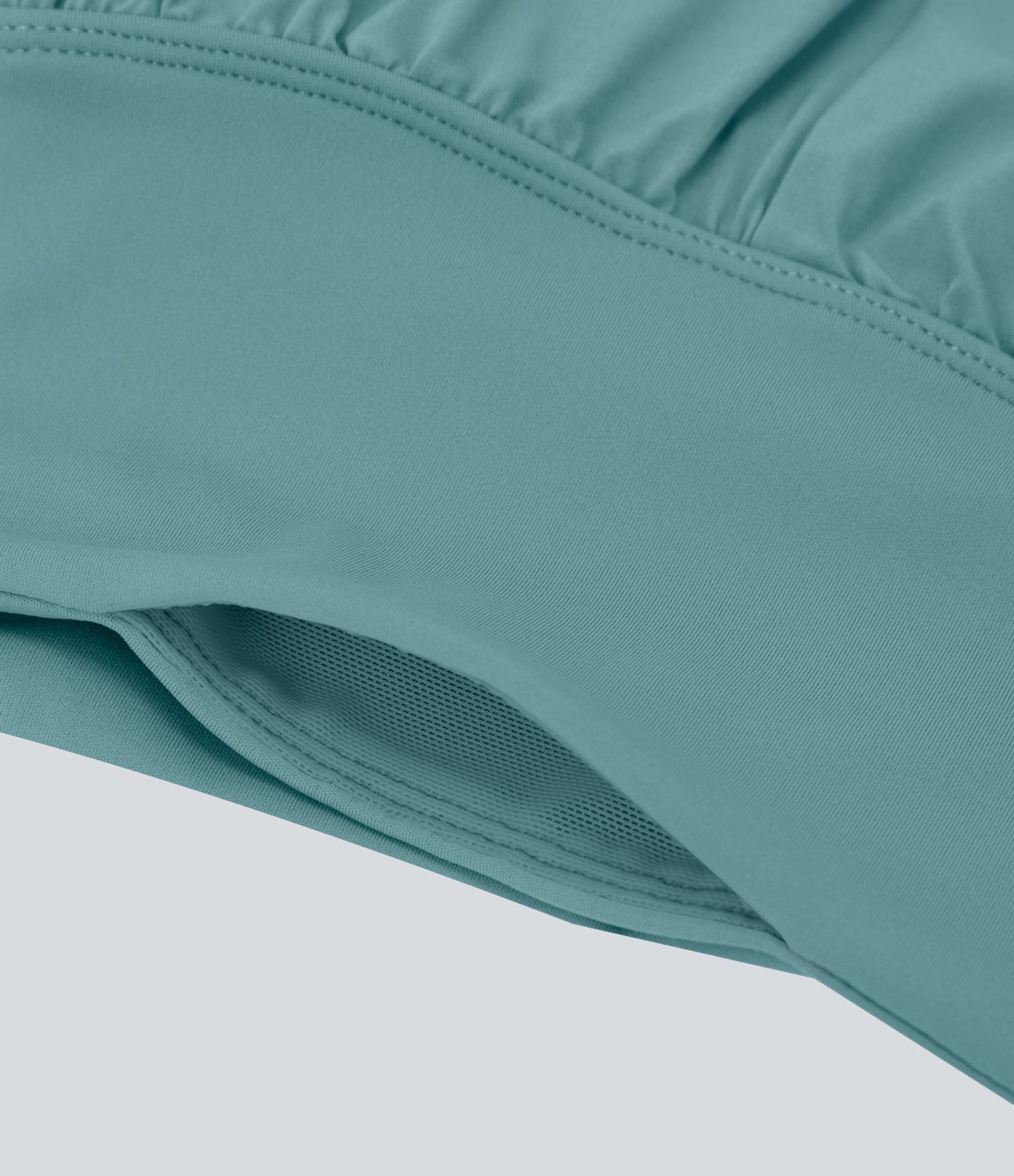 Breezeful™ High Waisted Back Waistband Pocket Palazzo Flowy Split Wide Leg Quick Dry Casual Pants