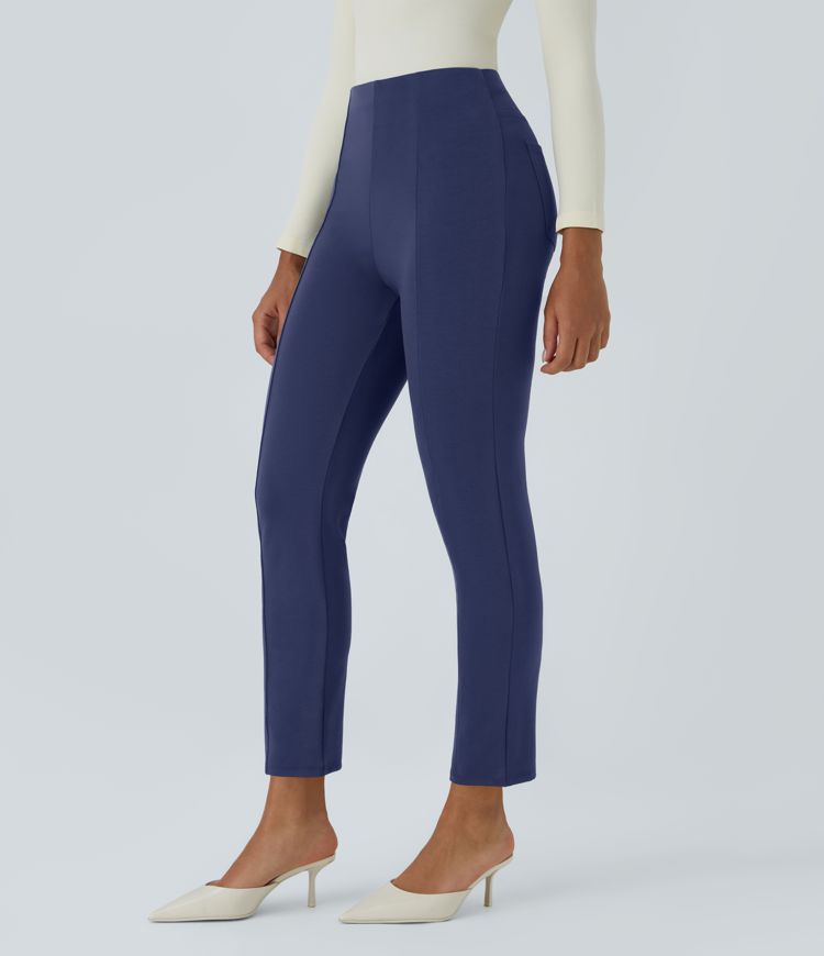 Halara Flex™ High Waisted Back Side Pocket Slim Work Pants