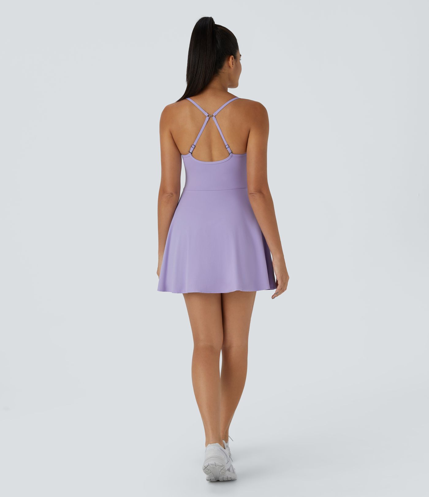 SoftlyZero™ Plush 2-in-1 Pocket Mini Slip Dance Active Dress