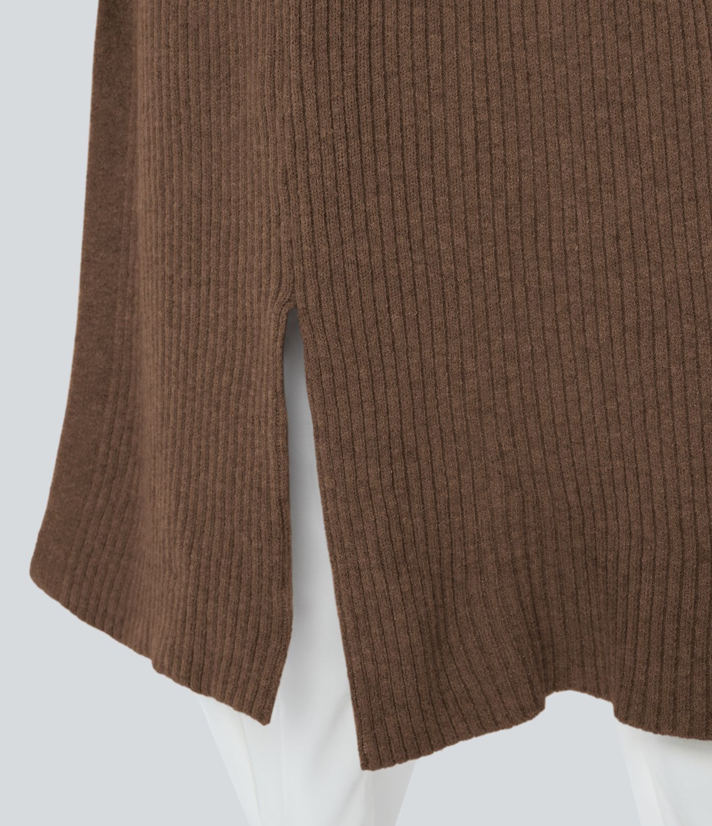 Hooded Long Sleeve Pocket Longline Casual Cardigan