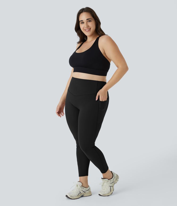 Halara UltraSculpt™ High Waisted Tummy Control Pocket Shaping Training Plus Size Leggings