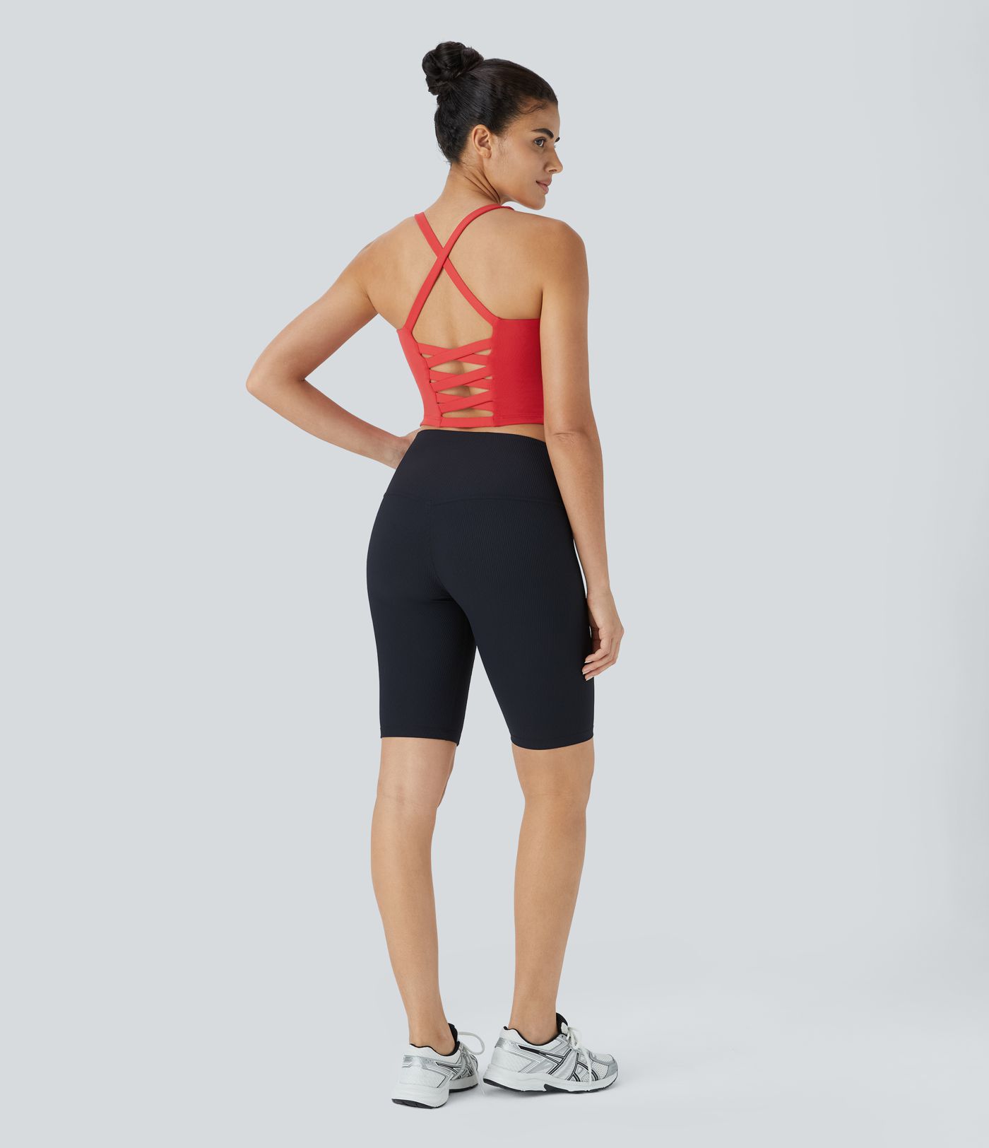 Top corto de yoga, tallas A-C