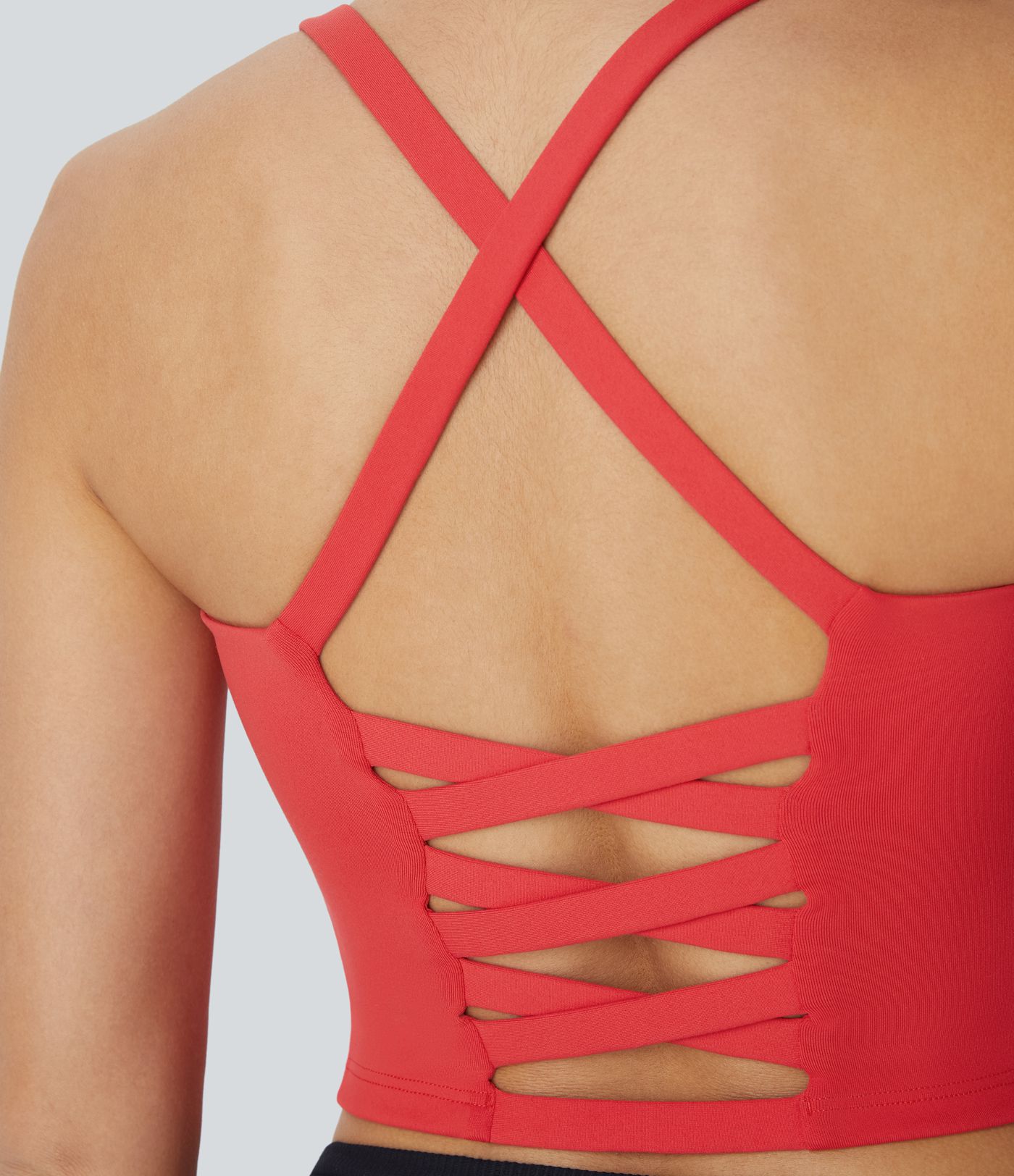 Top corto de yoga, tallas A-C