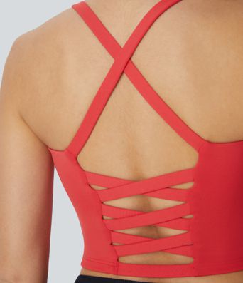 Top corto de yoga, tallas A-C