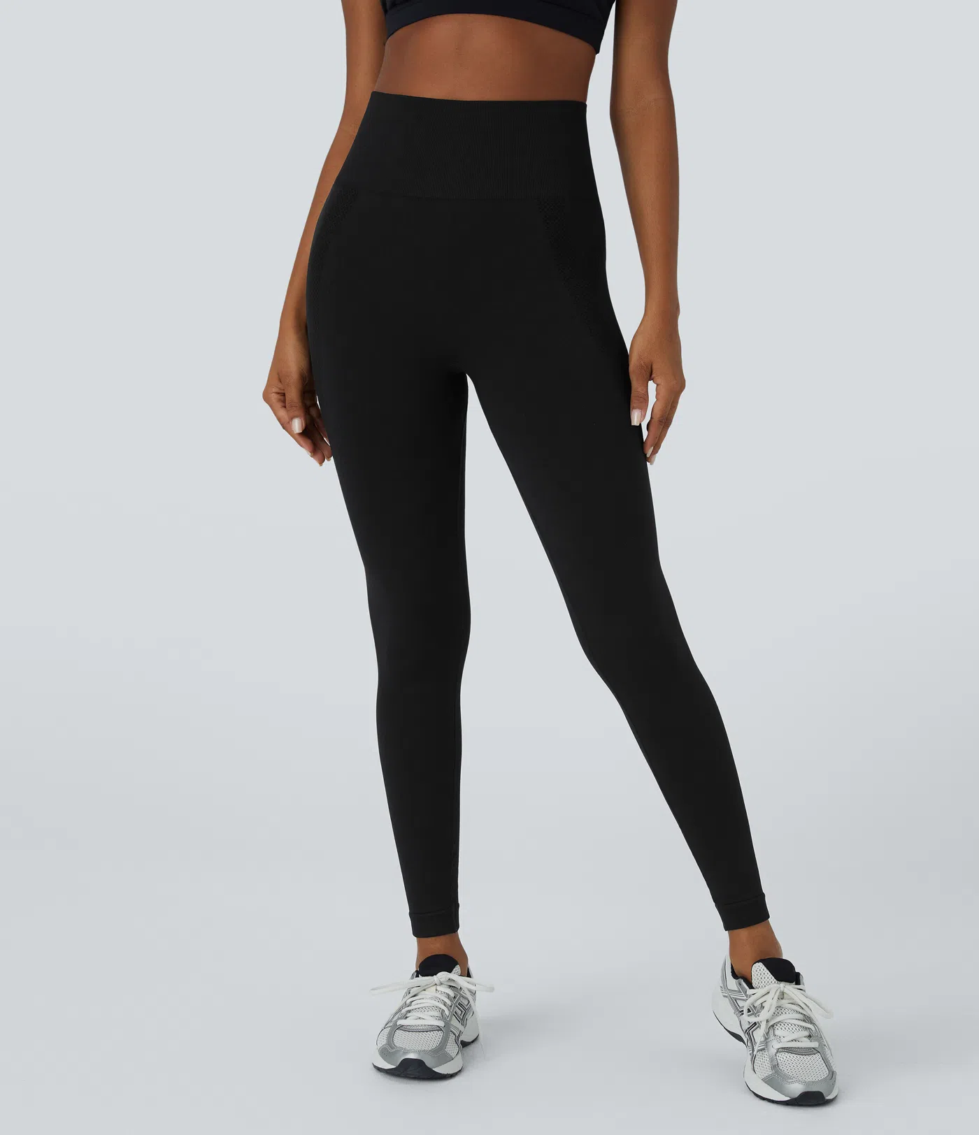 Seamless Flow High Waist Ruching 7,8 Parts Yoga Leggings