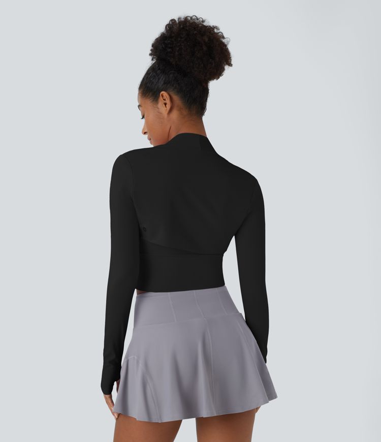 Softlyzero™ Airy Sleeveless Cropped Cool Touch Golf Shrug Sports Top