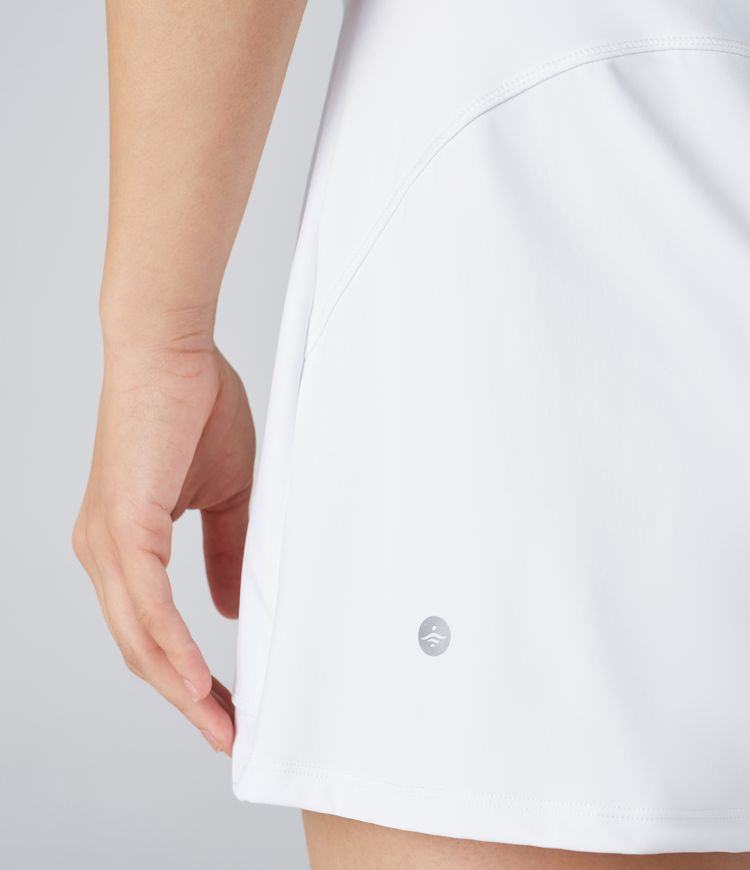 Breezeful™ High Waisted Pleated Mini Quick Dry Tennis Skort