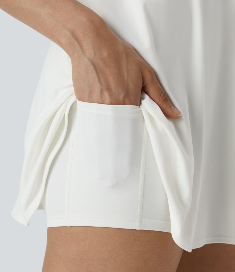 SoftlyZero™ Plush 2-Piece Pocket Dance Active Dress