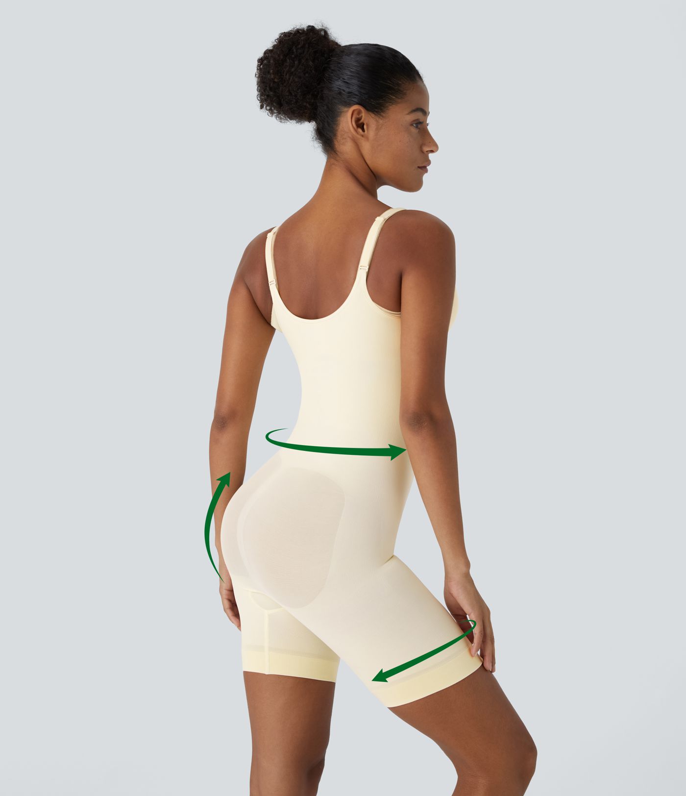 OneForm Seamless Flow Tummy Control Butt Lifting Lounge Sculpting Shapewear Bodysuit