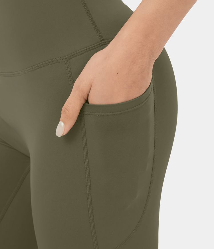 Women’s Patitoff™ Pet Hair Resistant High Waisted Side Pocket Capri