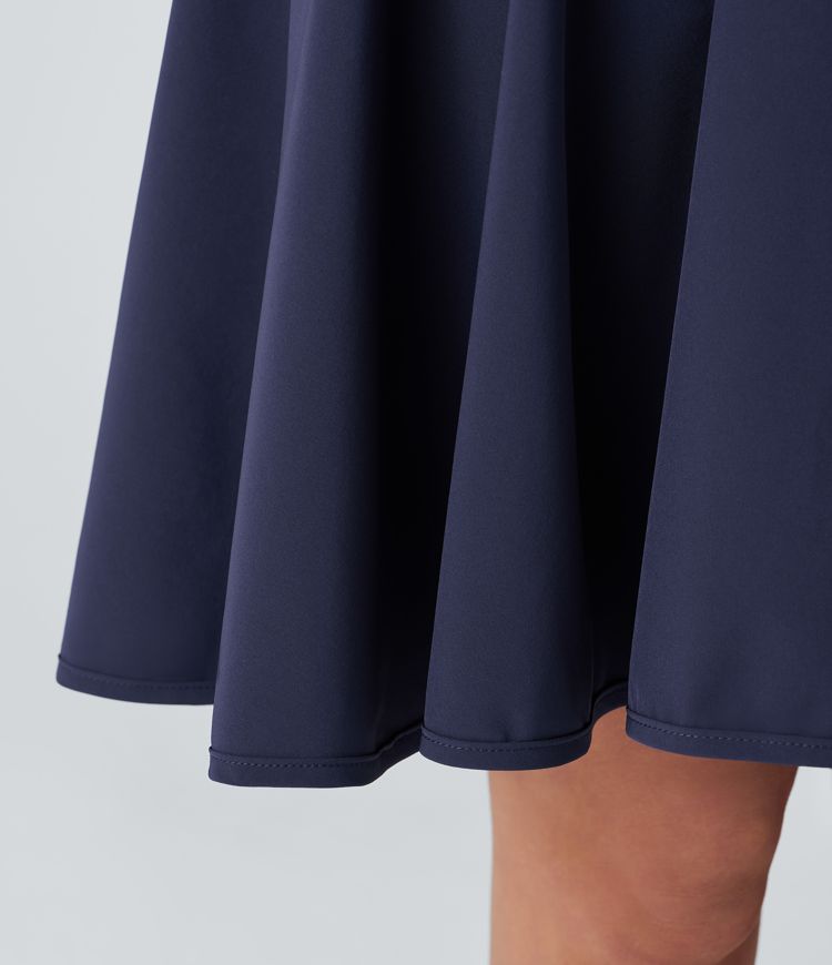 Falda Breezeful™ baile secado rápido 2 en 1 vuelo alto bajo tiro alto