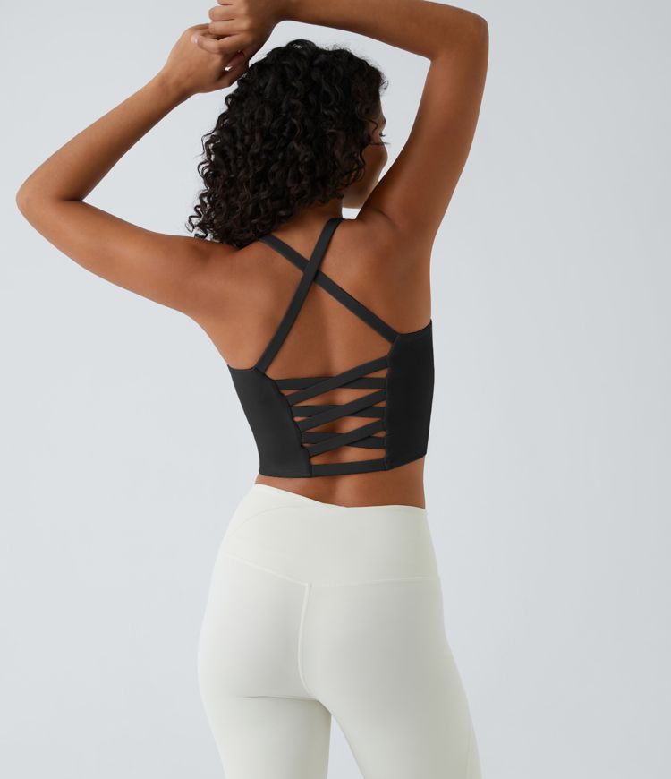 Cropped Yoga Tank Top A-C Cups