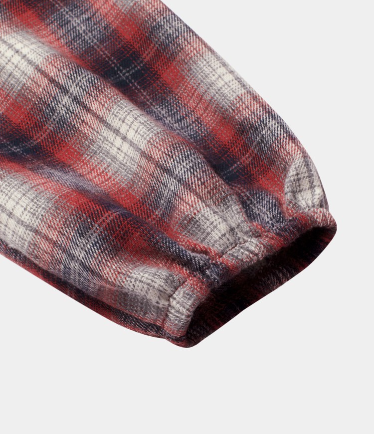 Tie Front Long Sleeve Plaid Mini Casual Dress