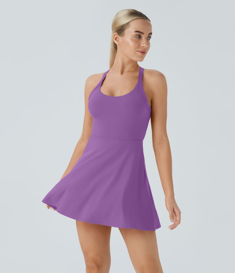 Backless Twisted Active Dress