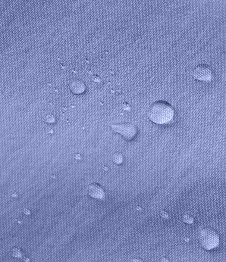 Water Repellent Wear-Resistant U Neck Sleeveless Half Zip Drawstring Pocket Curved Hem Mini Hiking Active Dress