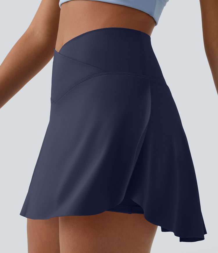 Minifalda tenis Softlyzero™ Airy Crossover 2 en 1 bolsillo lateral tacto fresco tacto suave diario Lucid-UPF 50+