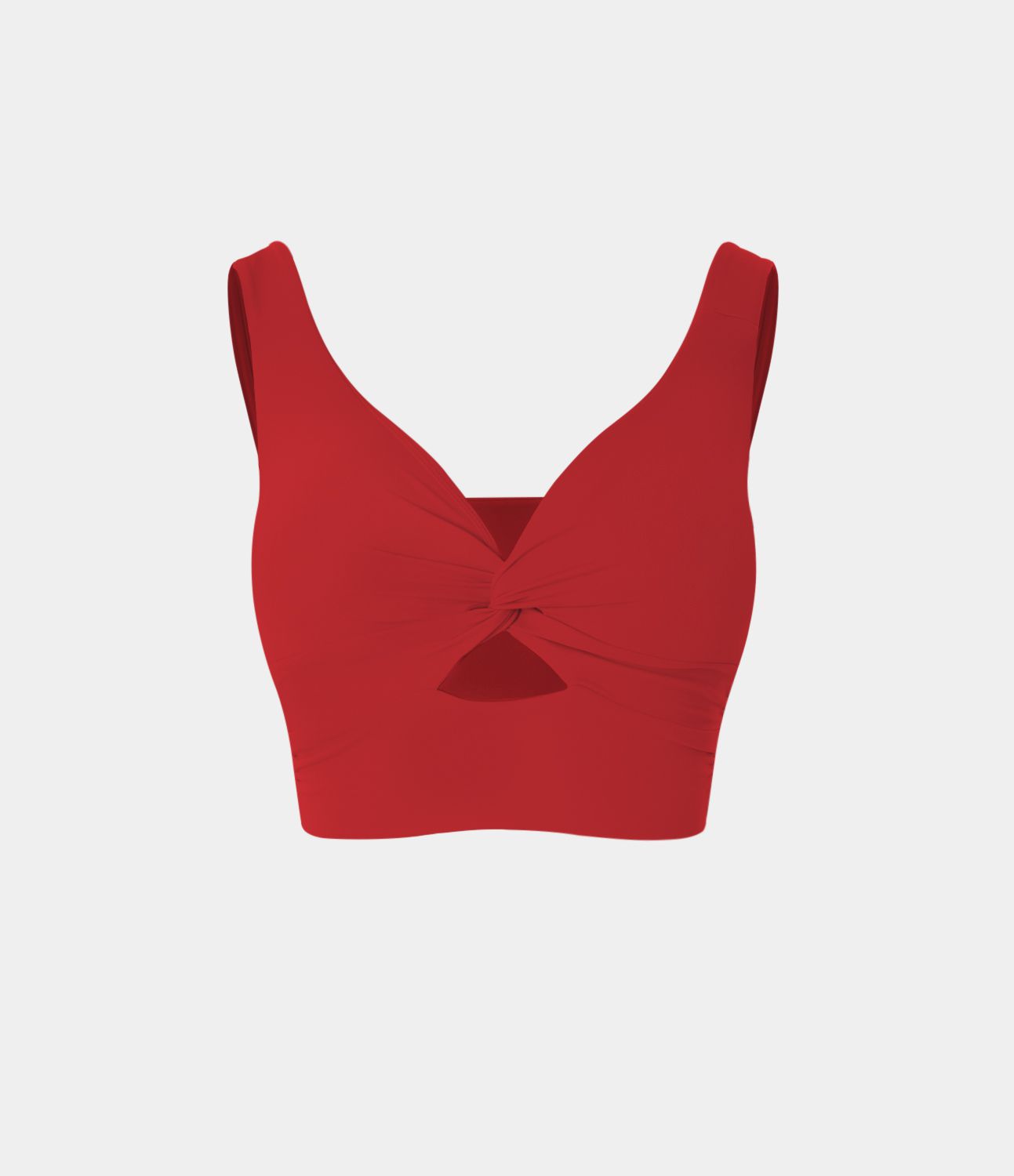 Brasier deportivo de yoga SoftlyZero™ Airy de sujeción baja con abertura y tacto fresco-UPF51+ en copas D-F