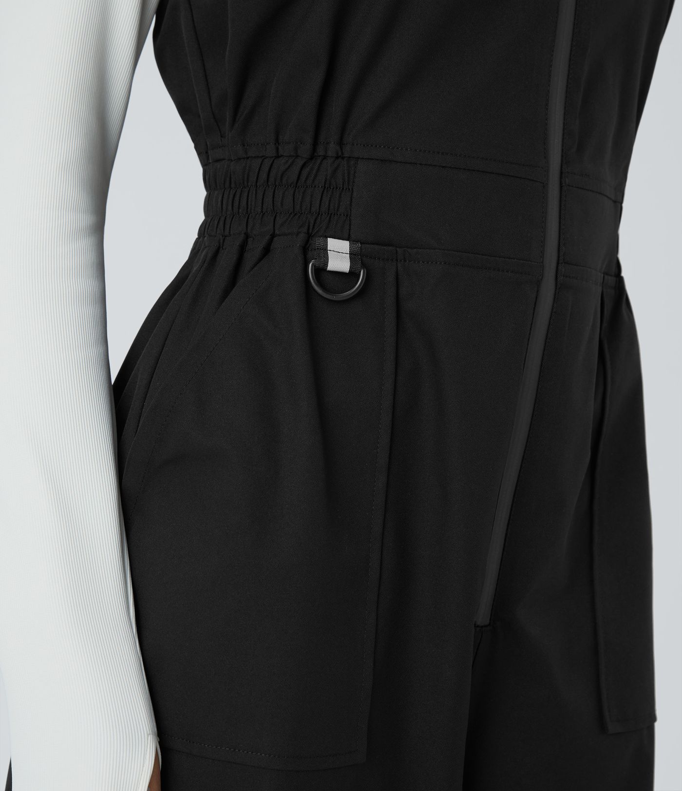 撥水性 耐摩耗性 調節可能なストラップ クロスジッパー 複数のポケット キャンプ用オーバーオール