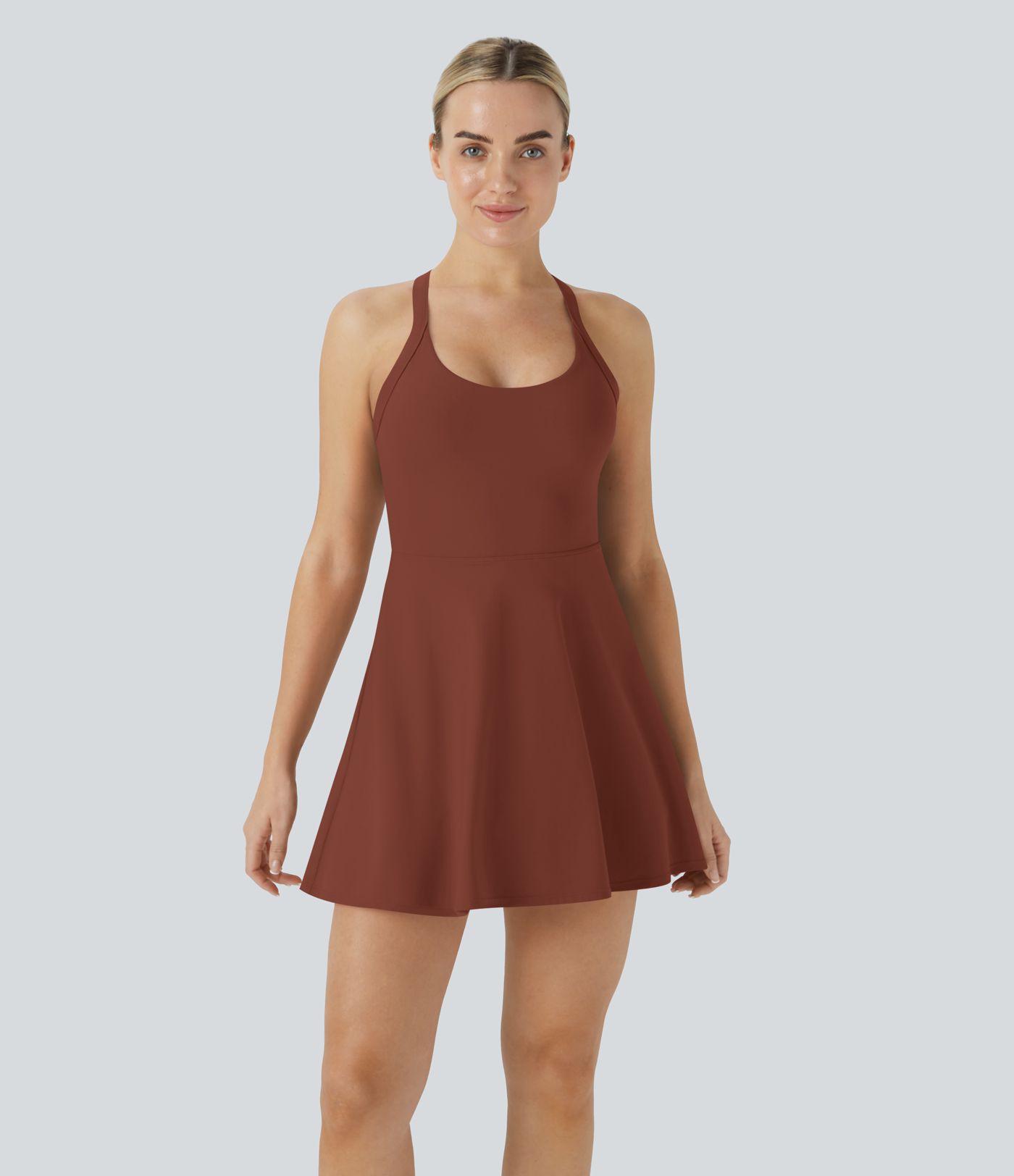 SoftlyZero™ Airy Backless Twisted Cool Touch Dance Active Dress-Easy Peezy Edition