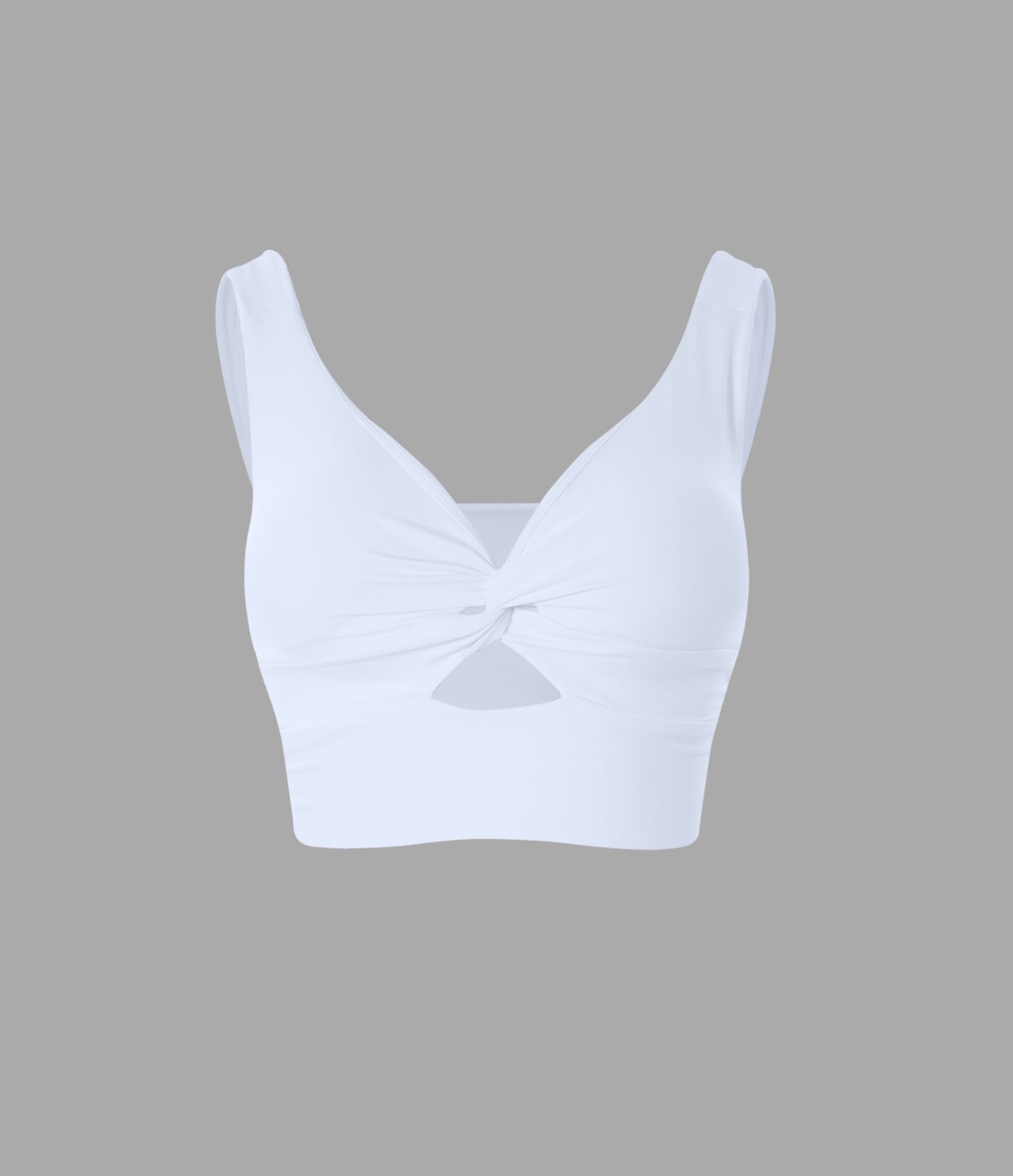 Brassière de yoga aérienne SoftlyZero™, maintien léger, design découpé, toucher frais - Bonnets A–C UPF50+