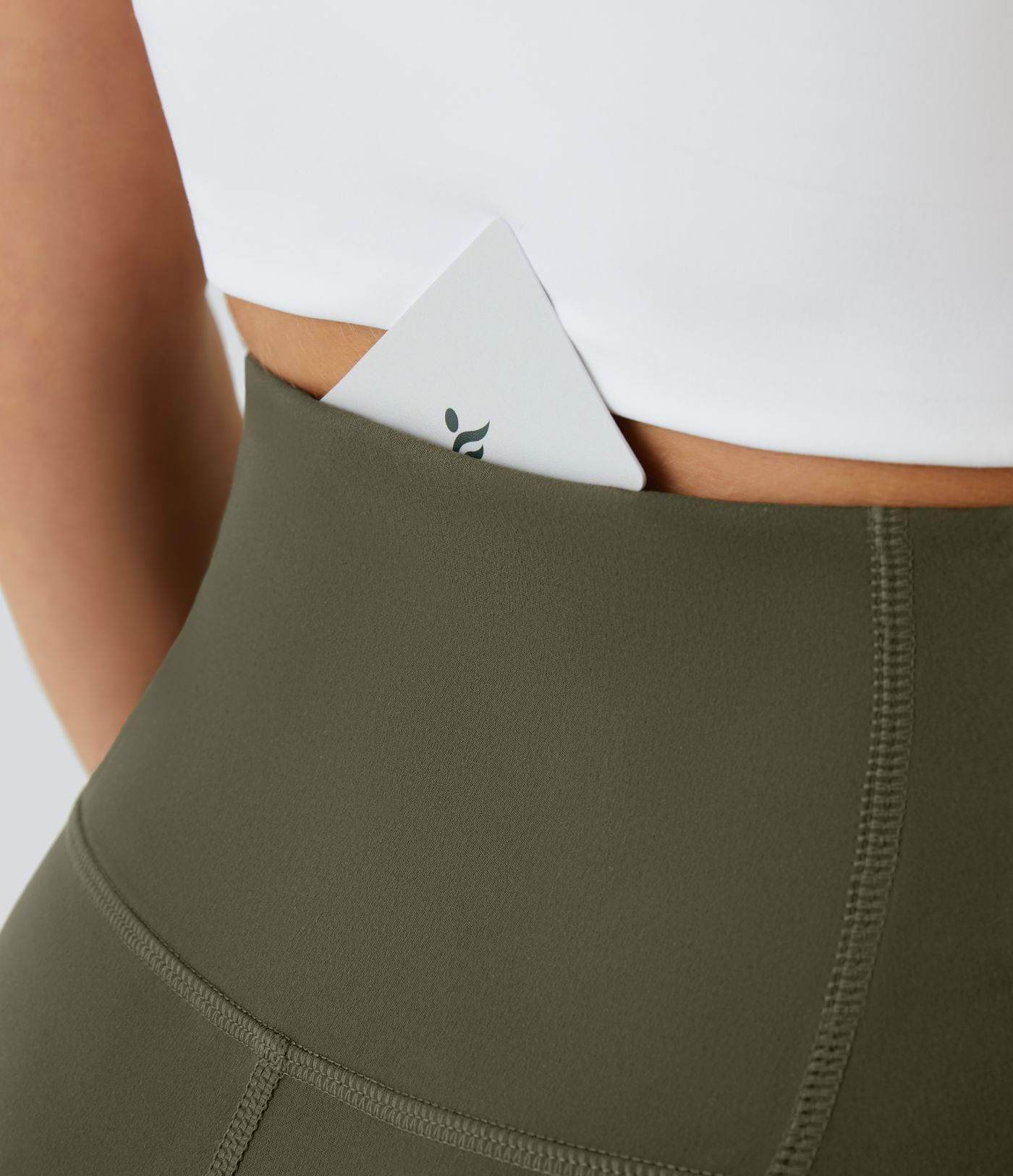 DayStretch High Waisted Pocket Plain Leggings