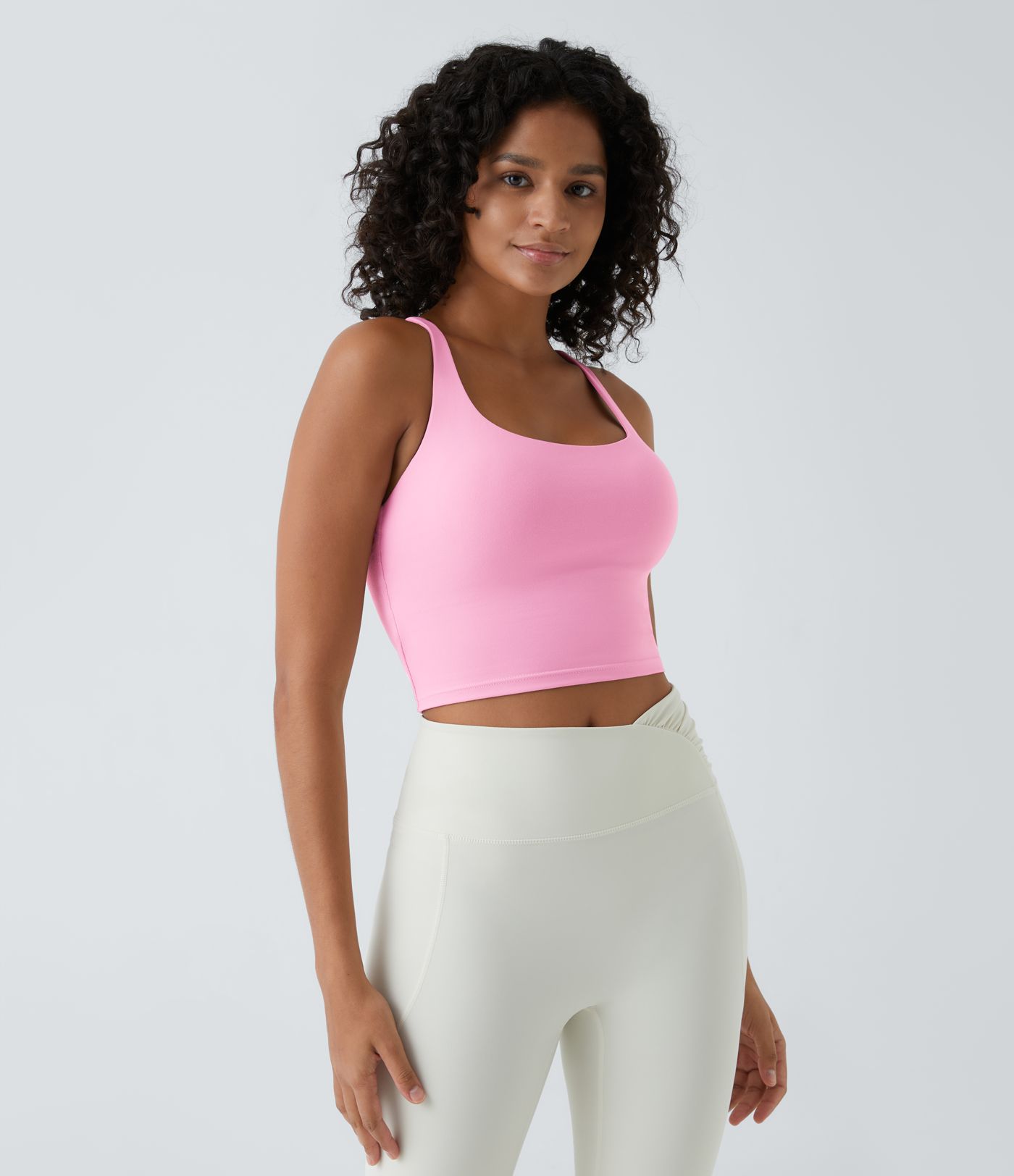 Cropped Yoga Tank Top A-C Cups