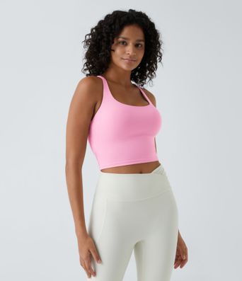 Cropped Yoga Tank Top A-C Cups
