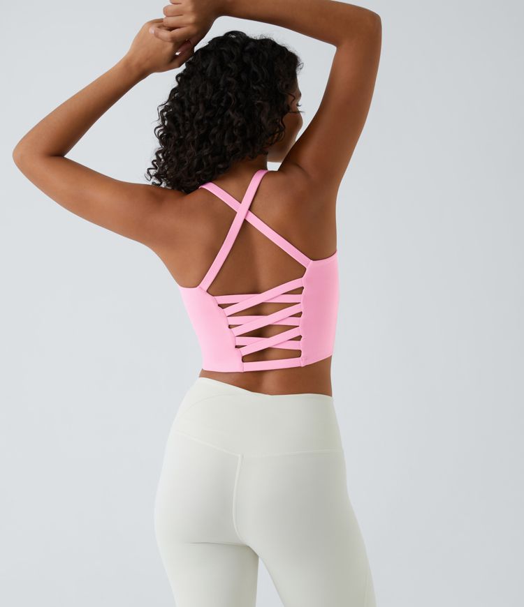 Cropped Yoga Tank Top A-C Cups