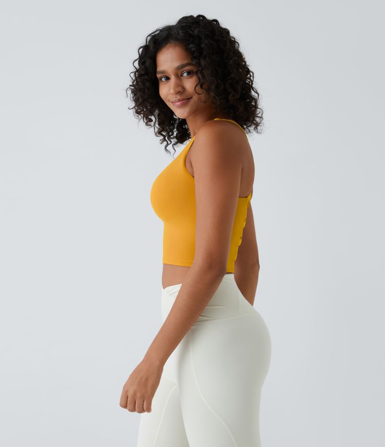 Cropped Yoga Tank Top A-C Cups