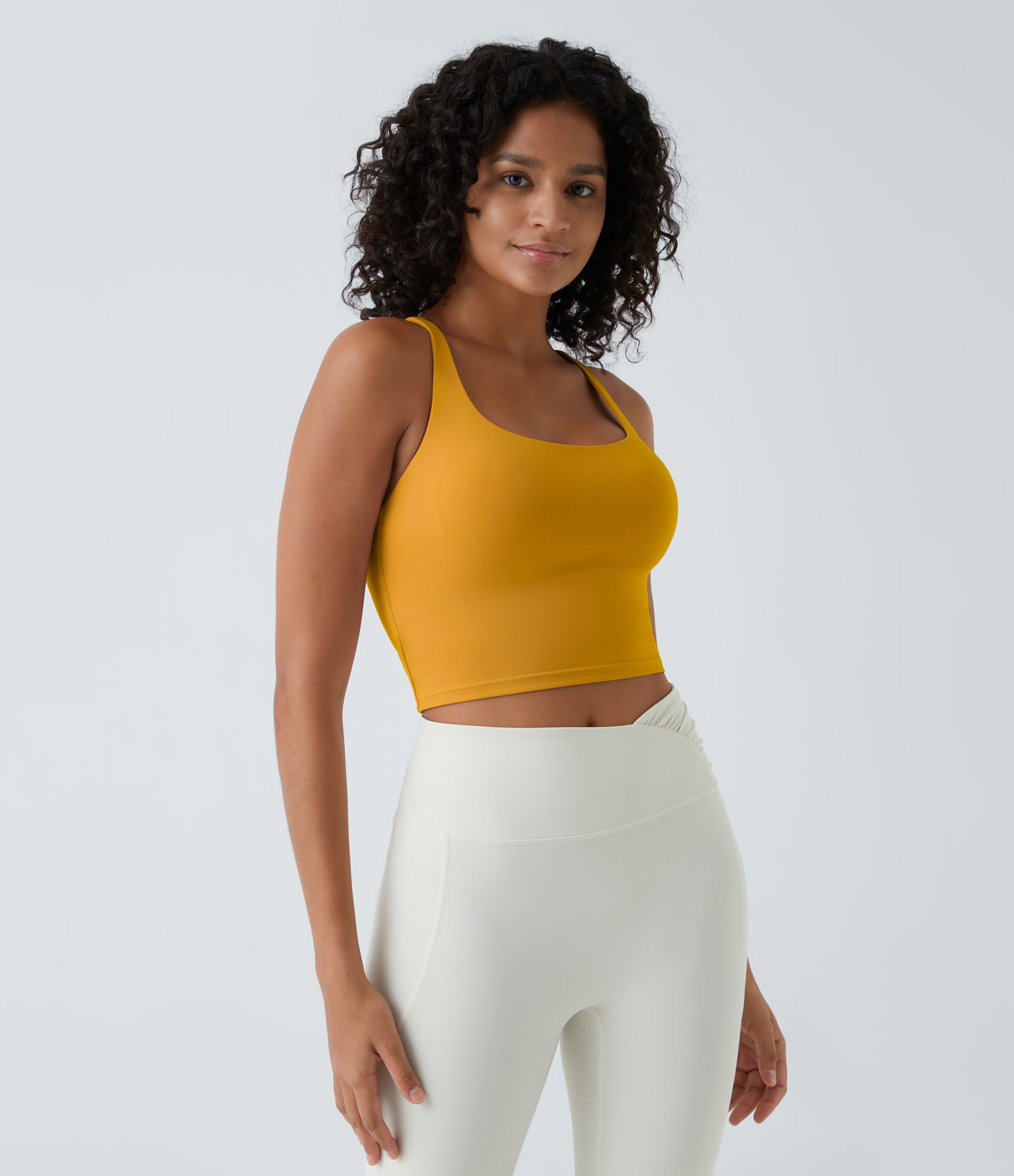 Cropped Yoga Tank Top A-C Cups