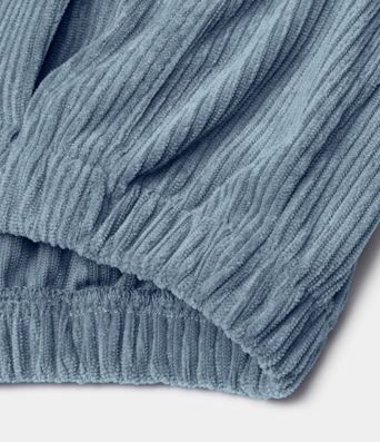 Pocket Cropped Corduroy Casual Jacket