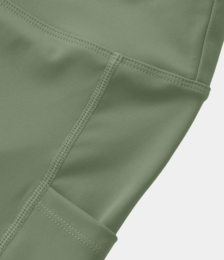 SoftlyZero™ Plush Double Straps 2-Piece Pocket Slip Dance Active Dress A-C Cups