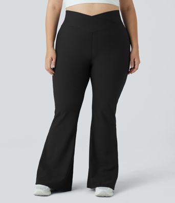 Patitoff™ Flow Leggings resistente al pelaje súper acampanado cintura alta bolsillo trasero tallas grandes Patitoff™ Flow Leggings resistente al pelaje súper acampanado cintura alta bolsillo trasero tallas grandes