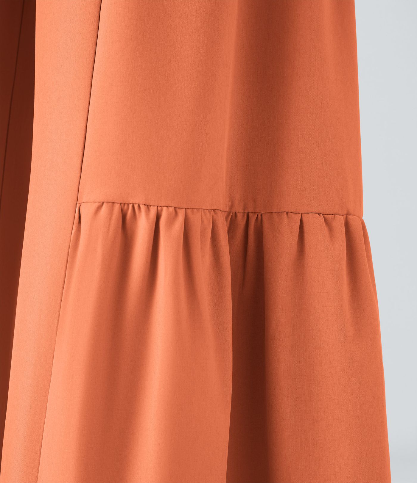 Breezeful™ High Waisted Shirred Tie Front & Back Wide Leg Flowy Quick Dry Casual Pants